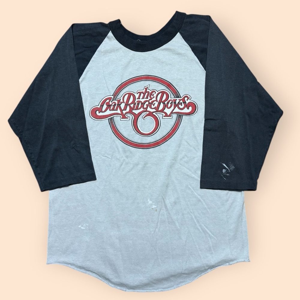 Black and Gray Raglan Tee